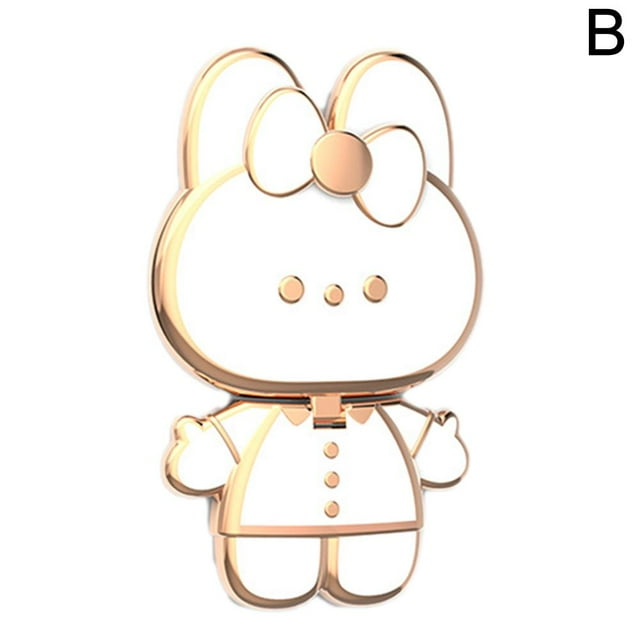 Foldable BunnyPhone Bracket,Portable Universal Multi-function Cute Phone Z2T0