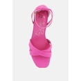 thumbnail image 4 of Oraiku Faux Suede Cross Strap Heels, 4 of 10