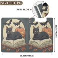 thumbnail image 3 of FORMRS A4 Clipboard Folder with Pen Holder Horizontal Foldable School Office Binder, Black Halloween Cat, 3 of 9