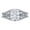 platinum, variant on 4 Carat LAB GROWN DIAMOND Designer Channel Set Oval Cut Diamond Engagement Ring (G-H Color VS2-SI1 Clarity 3 Ct Center) Platinum Size-4