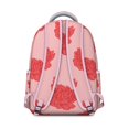 thumbnail image 3 of "Beautiful Wildflower & Sunflower Printed Backpack - Roomy School Backpack with Organizational Pockets, Padded Back Panel for Comfort, Perfect Gift for Flower Loving Students", 3 of 6