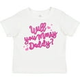 thumbnail image 3 of Inktastic Will You Marry Daddy Boys or Girls Toddler T-Shirt, 3 of 5