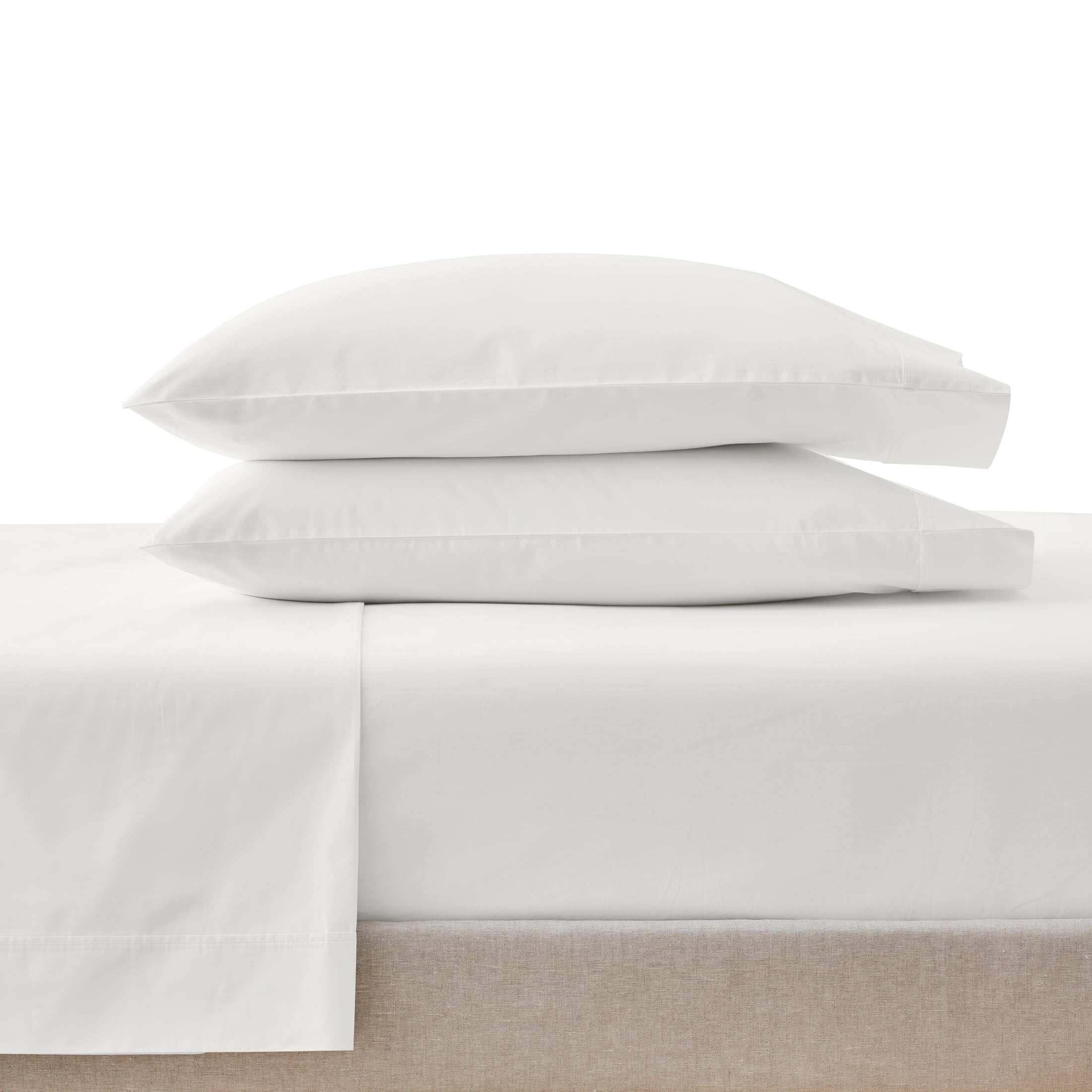 Better Homes & Gardens Vanilla Dream Cotton Percale Pillowcases, King (2 Count)