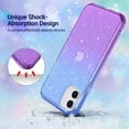 thumbnail image 4 of IBAOLEA Compatible with iPhone 11 6.1 inch (2019) Case Clear Slim Protective Phone Cover Blue, 4 of 7
