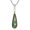 Abalone, variant on Captivating Abalone Shell Teardrop Sterling Silver Pendant Necklace for Women Adult