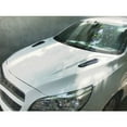 thumbnail image 3 of 2 Pcs Simulation de Voiture Requin Évent Universel Noir Brillant Sport Course Évent Bonnet Capuche Couverture, 3 of 8
