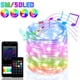 thumbnail image 2 of Árbol de Navidad RGB luces Smart Bluetooth Control USB LED cadena lámpara exterior aplicación remota Control guirnalda luces de hadas Decoración brillar Hogar, 2 of 5