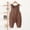 Coffee*, variant on Children Girls Pants Winter Corduroy Overalls Jumpsuit with Snap Buttons Soft Warm Elegant Holiday Trousers