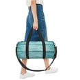 thumbnail image 5 of Defioc Teal Turquoise Wood for Travel Duffle Bag,Weekender Bag Carry On Tote Bags Hospital Bag Large Capacity Sport Gym Bag for Men Women Fit for Trave, Gym,Weekend, 5 of 6