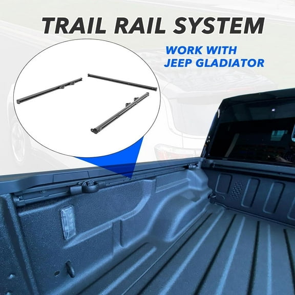 For 82215956 2020-2024 JEEP GLADIATOR MOPAR Bed TRAIL RAIL SYSTEM