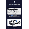 thumbnail image 3 of Smart glasses waterproof male and female earphones, multifunctional wireless listening, calling, navigation, driving, sunglasses, 3 of 15