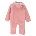 thumbnail image 5 of Timegard Toddler Boys Girls Clothes Winter Warm Cute Hood Rompers Fleece Fuzzy Comfy Zip up Infant Onesies, 5 of 8