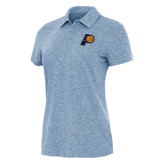 Women's Antigua Heather Blue Indiana Pacers Matter Polo