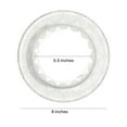 thumbnail image 2 of Hanna K Signature Metallic Rays 8" Salad/Dessert Paper Plates:108Ct, 2 of 3
