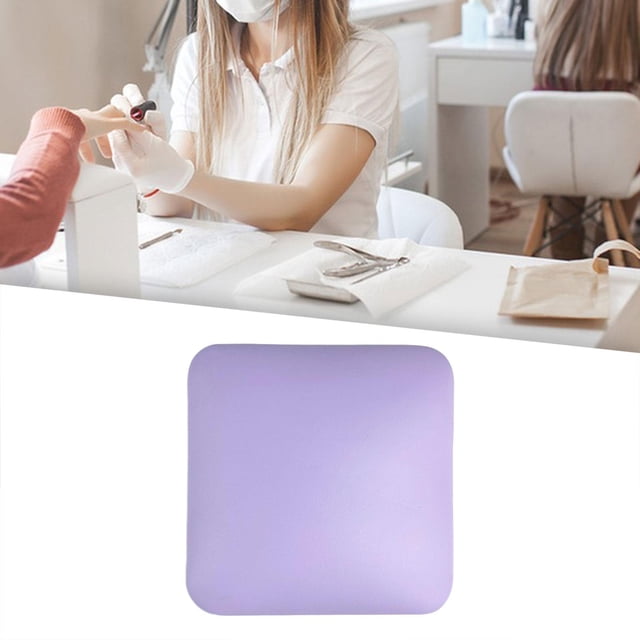 Reposabrazos para codos y manos Salvador almohadilla de codo de cuero de microfibra antideslizante violeta