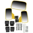thumbnail image 1 of Niche Yellow Breakaway Side Rear Mirror for Offroad UTV 1.75 inch Cage UTV MK1001410, 1 of 8