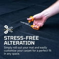 thumbnail image 4 of AutoFloorGuard AFG8020 20 Ft x 7.3 Ft Large Size Garage Carpet Mat, Black, 4 of 9