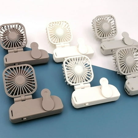 

Kuluzego Clip Fan Compact Portable Small Fan Umbrella Mobile Phone Dual-use Clip Fan