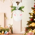 thumbnail image 4 of Xecvkr Simulated Easter Egg Decorative Hanging Ornament Indoor Party Wall Display Window Flexible Placement Detailed 1 Piece White, 4 of 6