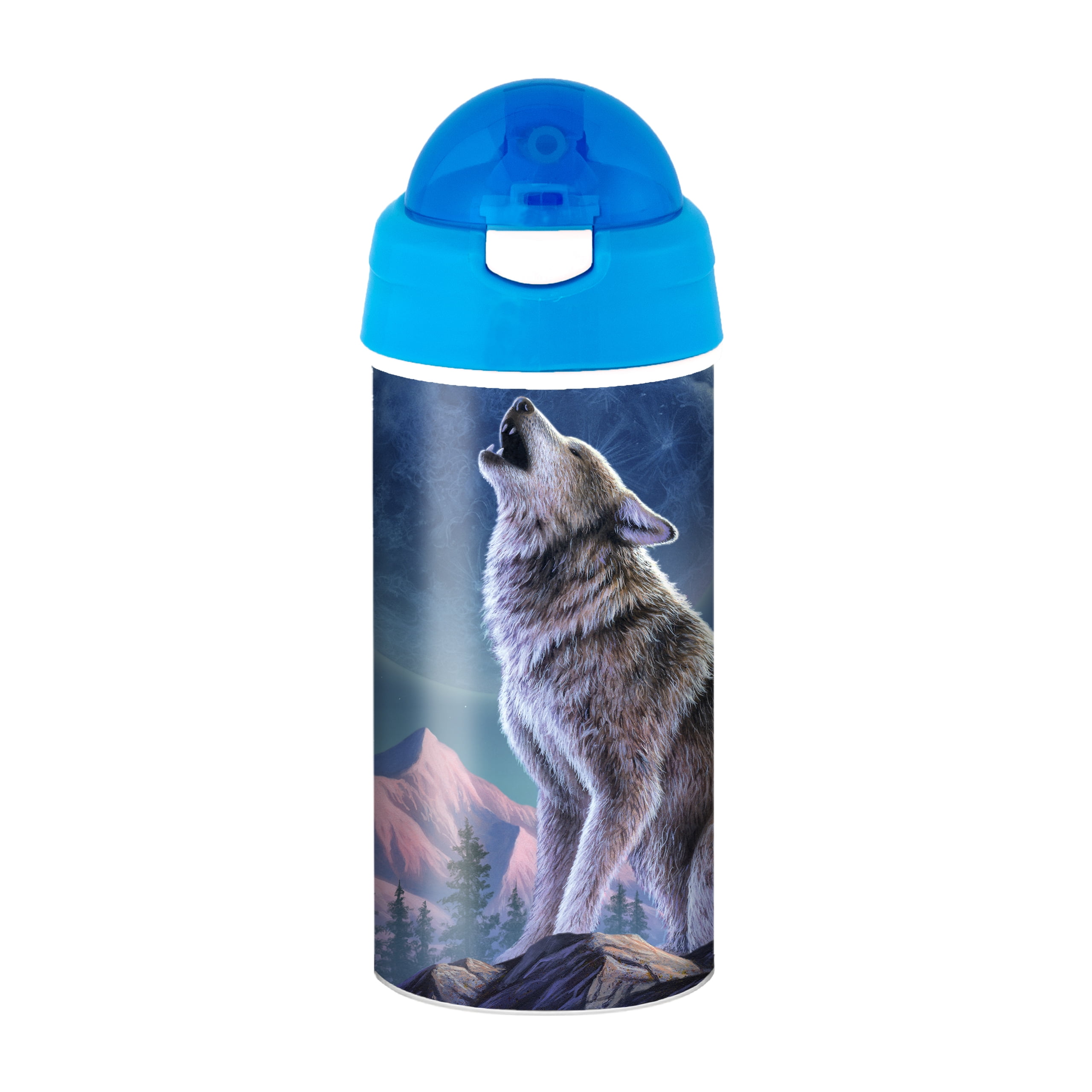 Afwezigheid Toelating Milieuactivist 3D LiveLife Drinking Bottle - Moonlight Sonata from Deluxebase. 3D  Lenticular Wolf Water Bottle with Straw. 20oz kids water bottle with  original artwork from renowned artist, Jerry LoFaro - Walmart.com