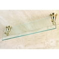 thumbnail image 6 of Kingston Brass Heritage Wall Mounted Glass Bathroom Shelf, 6 of 6