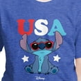 thumbnail image 3 of Lilo & Stitch - Stitch USA Sunglasses - Youth Short Sleeve Graphic T-Shirt, 3 of 5