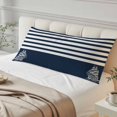 thumbnail image 4 of Navy Blue Body Pillow Covers 20"x54", Nautical Coastal Sea Abstract Art Soft Brushed Microfiber Breathable Throw Pillow Covers, Pillowcase with Zipper for Couch Sofa Bedroom Living Room, 4 of 9