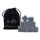 thumbnail image 3 of 9 Uds. De Piedras De Whisky, Cubitos De Hielo Reutilizables, Juego De Regalo Recongelable, Cubitos De Hielo De Mármol Sunnimix cubos de hielo, 3 of 8