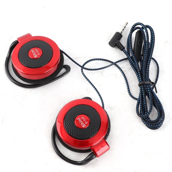 Wired 3.5mm Wired Headset Ear Hook Headset Stereo Game Sports Headphone With Mic For Phone