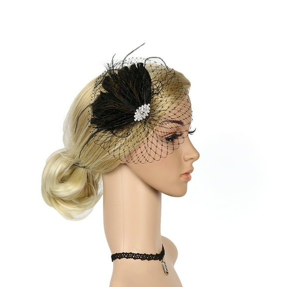 Fascinator Hair Clip Mesh Fascinator Headpiece Tea Party Fascinator Wedding Bridal Fascinator