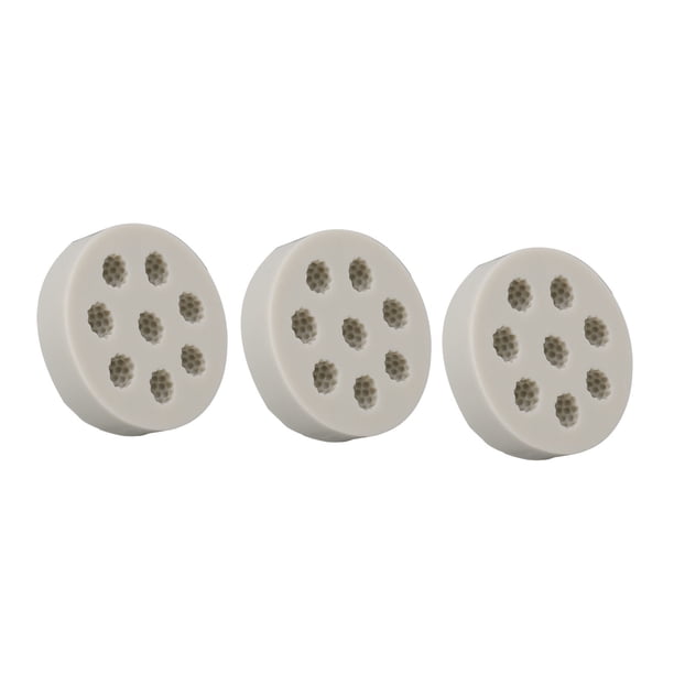 Molde para hornear Jadeshay Molde de Silicona de 3 piezas frambuesa