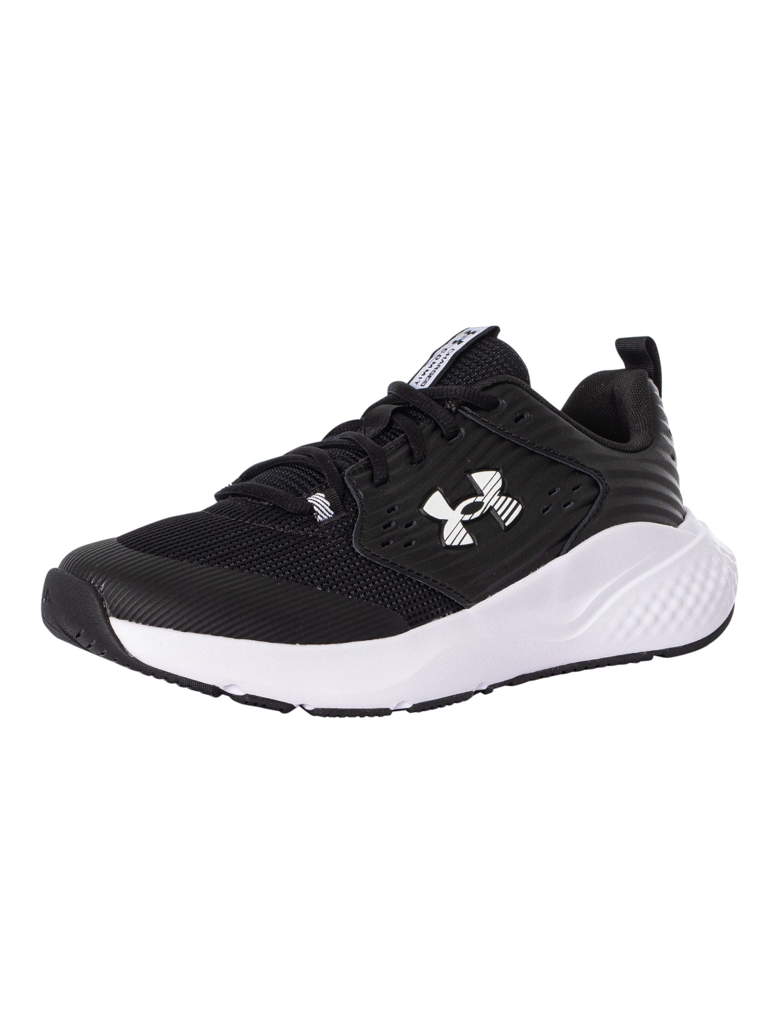 Under Armour Charged Escape 4 Men’s 10 Black White Running Shoe Athletic Sneaker Under Armour Women main image 2
