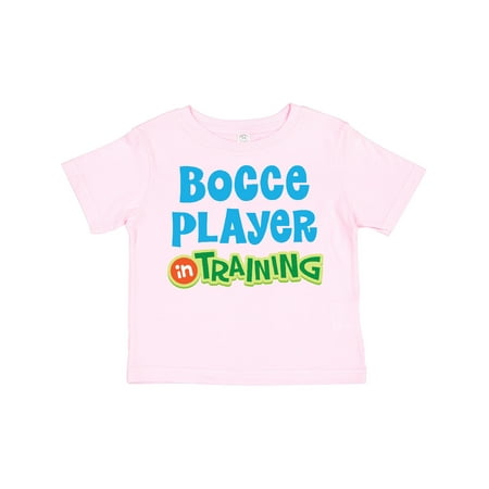 

Inktastic Bocce Player in Training Gift Toddler Boy or Toddler Girl T-Shirt