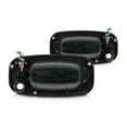 thumbnail image 2 of For Chevy Silverado 3500 Classic 2007 Door Handle Driver and Passenger Side Pair Front Exterior Keyhole Plastic With Body Cladding/Keyhole Plastic Black Smooth GM1310140, GM1311140 15150735, 15150736, 2 of 3