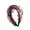 Red, variant on Face-Covering Veil Headband Elegant Mesh Headband Veil Face Net Wedding