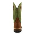 thumbnail image 5 of TWISTED X Adult Male 12in Western Caramel Cafe/Green Work Boots, Size: 13, Width: EE, 5 of 6