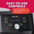 thumbnail image 5 of 6QT XL Air Fryer, 4-in-1 Functions that Crisps, Roasts, Reheats, Bakes for Quick Easy Meals, 100+ In-App Recipes, is Dishwasher-Safe, Black, 5 of 9