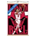 thumbnail image 3 of NBA Chicago Bulls - Lonzo Ball 22 Wall Poster with Magnetic Frame, 22.375" x 34", 3 of 6