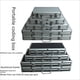 thumbnail image 1 of Caja de aluminio para chips con forma de maleta que puede contener chips de 40 mm y 43 mm, 200, 300, 400, 500 y 600 unidades, 1 of 5
