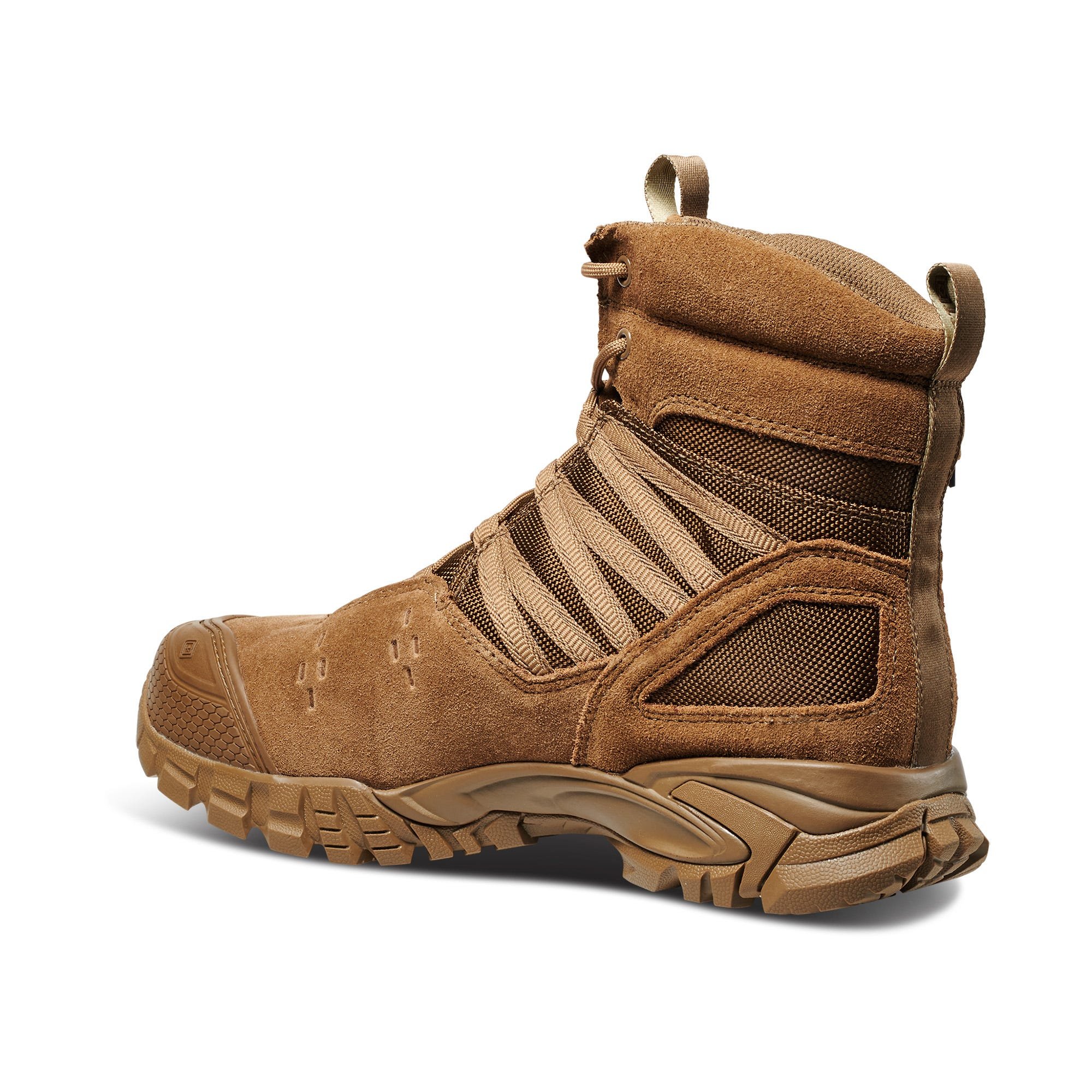 5.11 Work Gear Men's Union Waterproof 6-Inch Work Boots, Shock Absorbing Insole, Dark Coyote, 12 Regular, Style 12390 - image 4 of 8