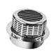 thumbnail image 4 of Cubierta de ventilación de pared de acero inoxidable, rejilla de ventilación para campana extractora de mejoras para el hogar a prueba de lluvia para 8 pulgadas, 4 of 8