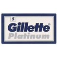 thumbnail image 1 of Cuchillas de afeitar Gillette Platinum de doble filo, 25 cuchillas, 1 of 2