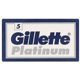 thumbnail image 1 of Cuchillas de afeitar Gillette Platinum de doble filo, 25 cuchillas, 1 of 2