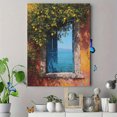 thumbnail image 4 of UXIEQU Lemon Tree Window Scene Canvas Wall Art Print 15.75x11.81 Inches, 4 of 8