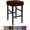 Dark Coffee, variant on GUENG Stretch Bar Stool Covers, Rectangle Saddle Seat Slipcovers, Washable,Dark Coffee,1pcs