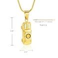 thumbnail image 2 of Cremation Jewelry for Ashes Mini Little Car Shape Urn Pendants for Ashes Holder Memorial Keepsake Urn Necklace Cool Necklace, 2 of 7