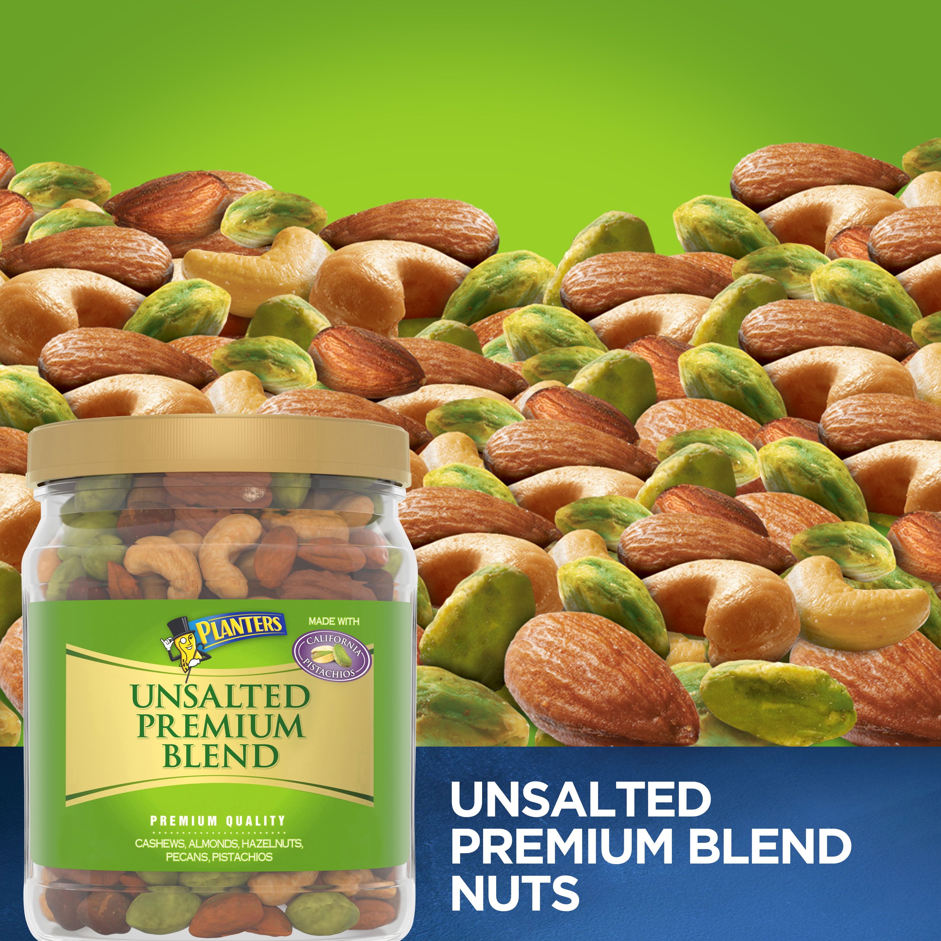 Planters Unsalted Premium Blend Nutrition Runners High Nutrition