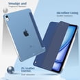 thumbnail image 4 of Funda para iPad Air de 11 pulgadas TimoVo, cubierta trasera dura azul marino, 4 of 9