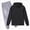 Black, variant on Boys Girls Fall Winter Clothing Sets Kids Thermal Two Piece Outfit Warm Cotton Long Sleeve Shirts Elastic Pants Set(Red,9-10)