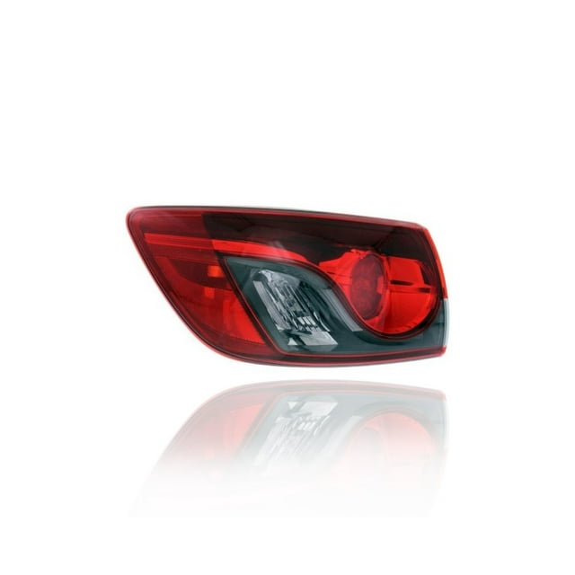 Tail Light Assembly - Compatible/Replacement for '13-15 Mazda CX-9 - Halogen, Outer On Body Quarter Panel - Left Hand - Driver - TK2151160A